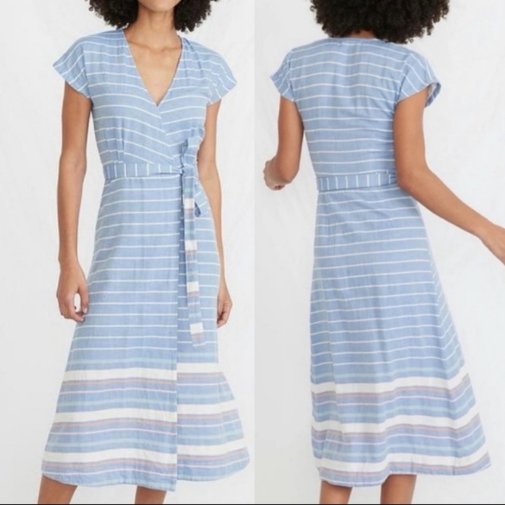 NWOT Marine Layer Maddie wrap dress S